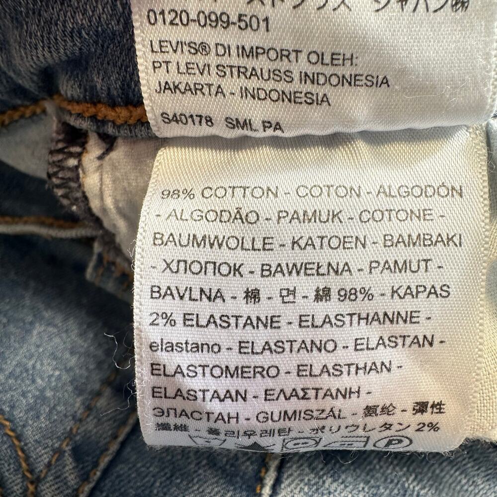 Levi's Wedgie Fit Skinny Jeans Size 26 - Picture 10 of 15